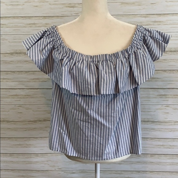 Cremieux Off Shoulder Top - Picture 1 of 7